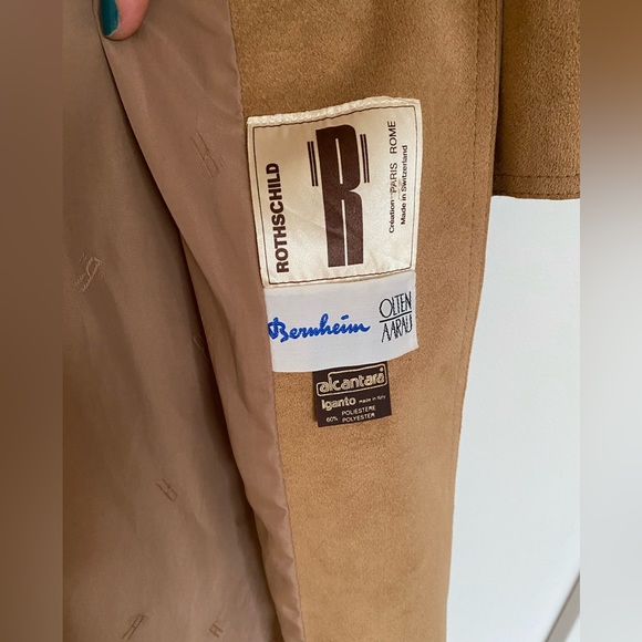 Vintage Italian Suede Jacket - Picture 4 of 5